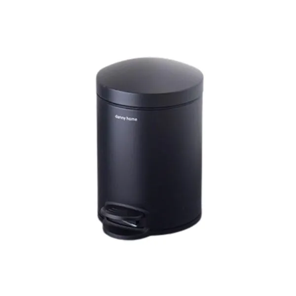 LJT03-12-2 Trash Can 12 Liter Black