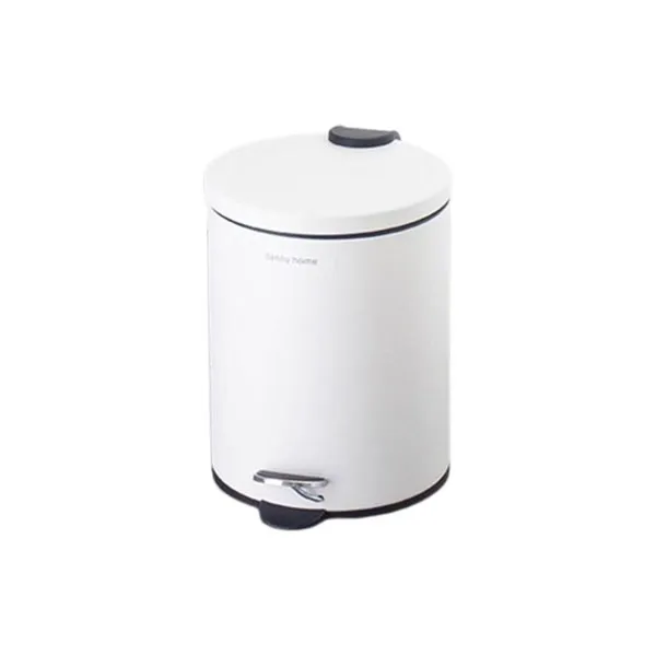 LJT02-5-2 Trash Can 5 Liter White