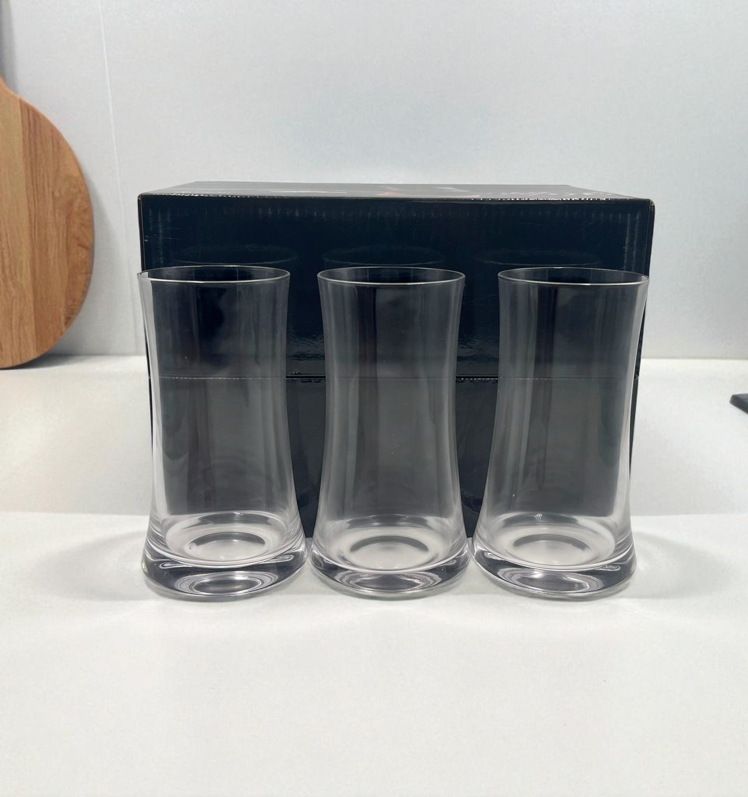 6-Piece Premium Glass Set – Stylish & Durable Drinkware for Water, Juice & Beverages | Adornia.pk