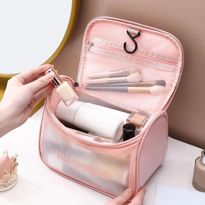 Travel Toiletry Clear Transparent Bag Organizer