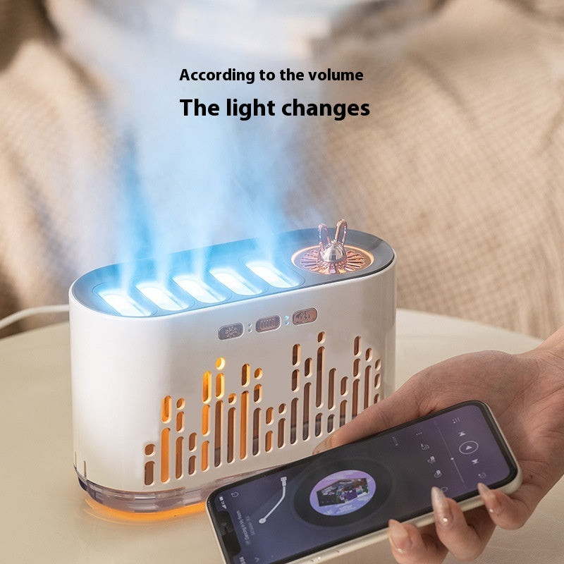 Compact and easy-to-refill mist humidifier