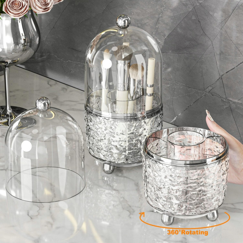 TwirlDome 360° rotating makeup organizer | Adornia.pk