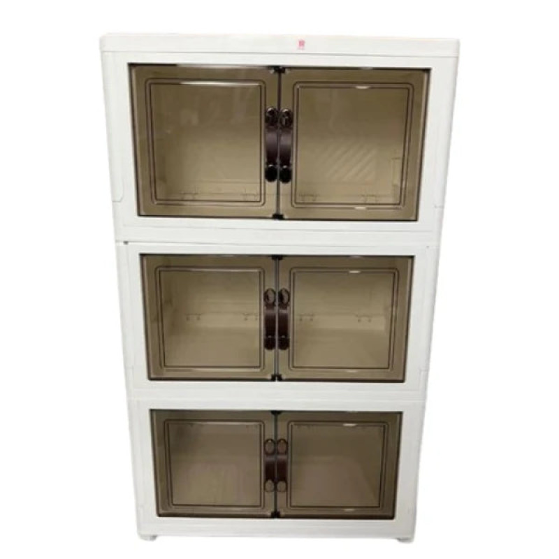 Storium Stackable Storage Cupboard 3-Layer