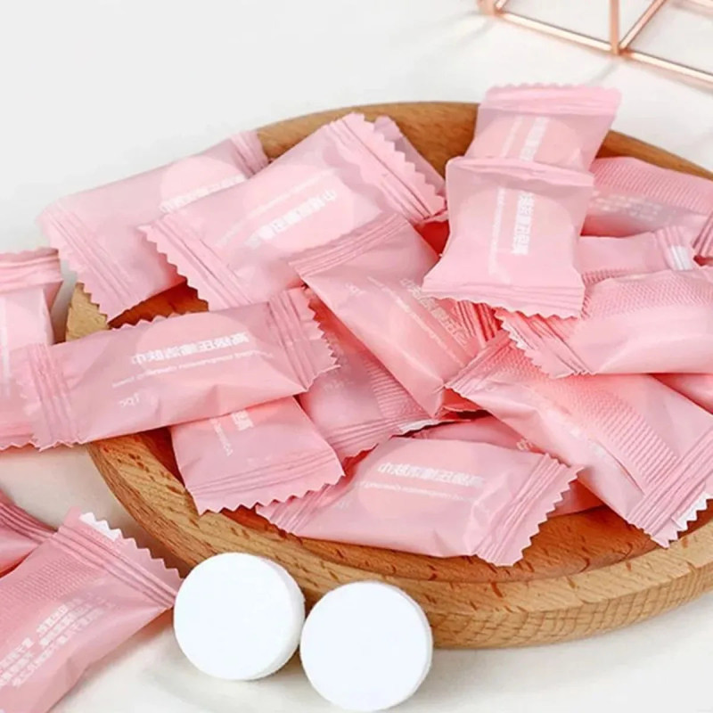 Portable Disposable Facial Care Towels – 20pcs Soft Travel Face Cloths