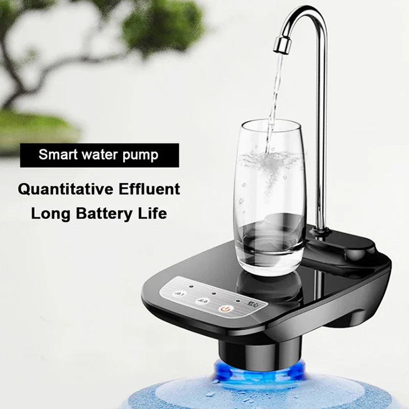 Rechargeable Electric Water Gallon Pump – Automatic Water Dispenser