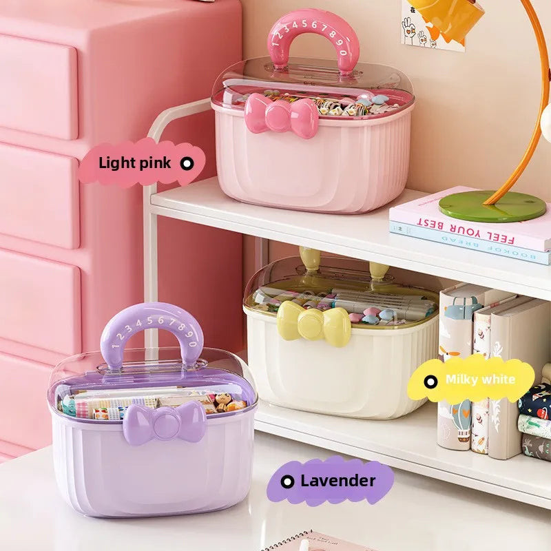 Hair Accessories Storage Box – Portable Makeup Organizer