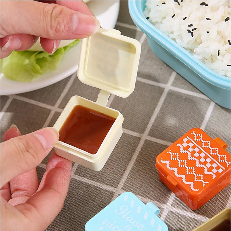 Mini Dip Container Set – 4-Pcs Sauce & Condiment Cups