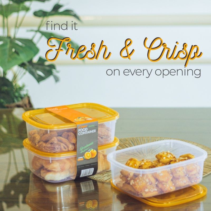 Crisper Food Container Large â€“ Pack Of 3 (T)