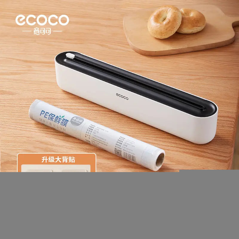 Ecoco Premium Plastic Wrap Cutter with Cling Film