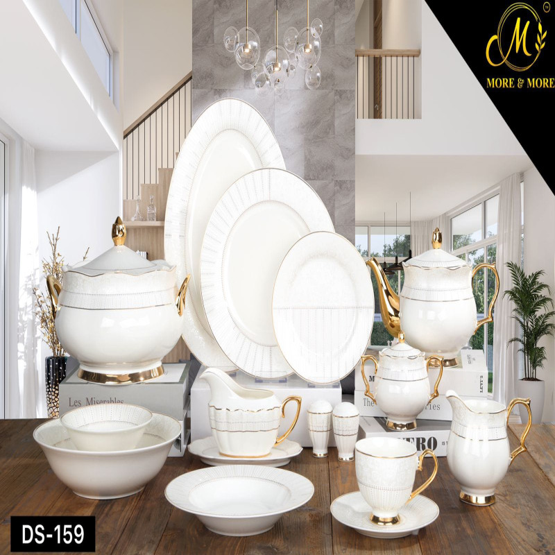 JOHANSON BROS 89 pcs dinner set for 12 persons – premium crockery for large families and events in Pakistan