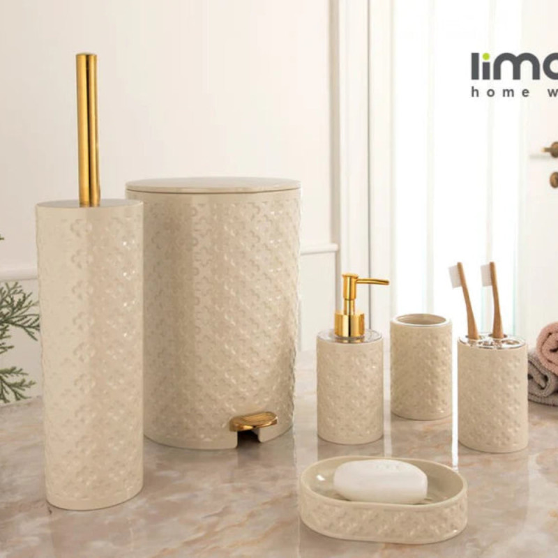 Limon floral soap dispenser and holders | Adornia.pk