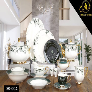 JOHANSON BROS Dinner Set – Elegant 65 & 89 Pcs Full Crockery for 8 & 12 Persons | Premium Ceramic Tableware Collection