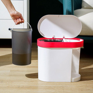 Household Waste Bin with Lid – Durable & Detachable Design