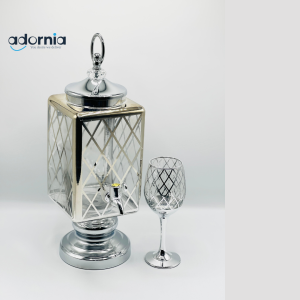 7PCS Water Set – Elegant Glass Decanter with Glasses for Home & Office