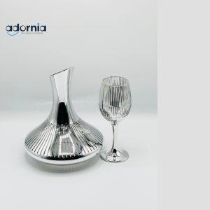 7PCS Glass Water Decanter Set – Elegant Beverage Serving Set for Home & Events in Pakistan