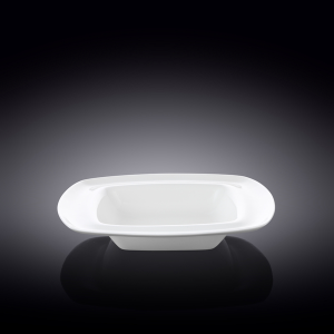 Wilmax England White Porcelain Deep Plate – 22cm, 300ml Capacity
