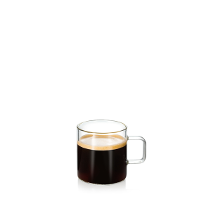 Wilmax Double Wall Thermo Glass Mug – 80 ml (Single Piece)