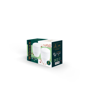 Wilmax England JULIA Porcelain Salt & Pepper Set – White