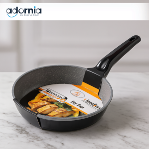 ALPENBERG NON-STICK FRY PAN – MARBLE COATED COOKWARE WITH ERGONOMIC HANDLE - KC72