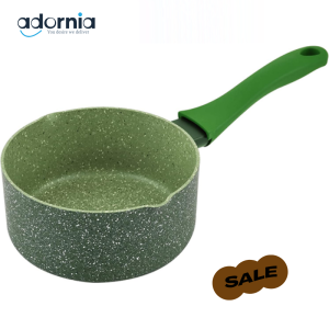 PRESTIGE ESSENTIALS GRANITE MILK PAN 16CM – NON-STICK SAUCEPAN WITH EASY GRIP HANDLE