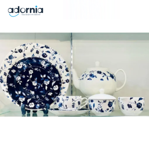 Claytan Heritage Tea Set 24 Pieces 6 Person | Premium Ceramic Tea Set in Pakistan | Adornia