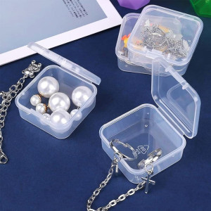 Mini Square Storage Box With Lid Pack Of 10