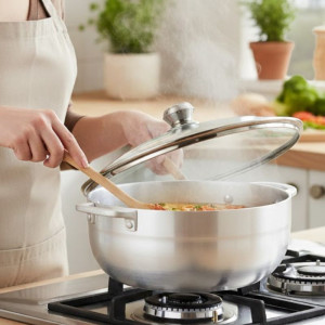 Elegant Caldero Pot 32cm – Heavy-Duty Stewing & Simmering Cooking Pot