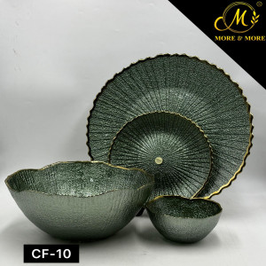 14 Pcs Ceramic Cake & Fruit Serving Set – Elegant Dessert Plates