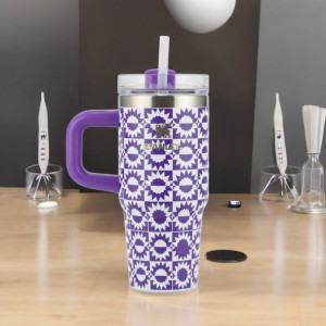 Elegant Purple Stanley Oasis H2.0 FlowState Tumbler 14oz – Premium Hydration Cup | Adornia.pk