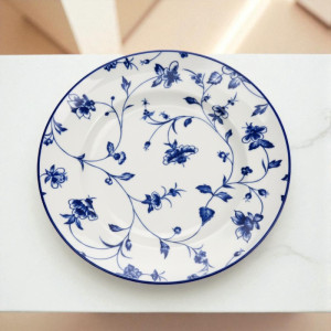 The Brilliant 10.5-Inch Dinner Plate – Premium Porcelain Flat Plate for Modern Dining | Adornia.pk