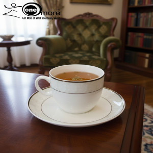 12-Piece Refined Tea Cup & Saucer Set