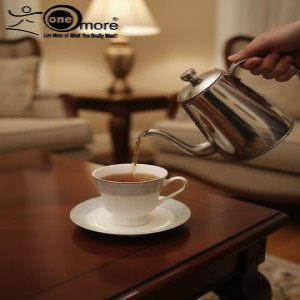 Sophisticated Porcelain Tea Cup & Saucer Set