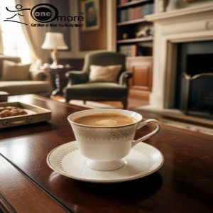 Sophisticated Porcelain Cup & Saucer Set