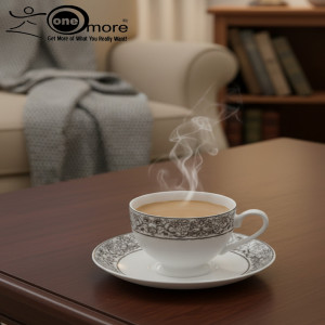 Premium Porcelain Tea Cup & Saucer Collection