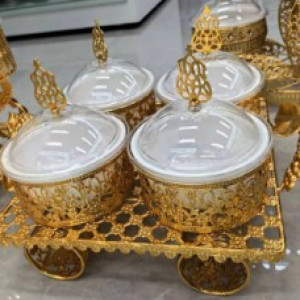 Golden Dryfruit 4-Piece Premium Nut & Dry Fruit Gift Set