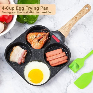 4 Portions Non-Stick Frying Pan