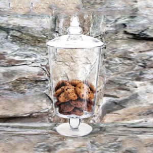 Cookies Glass Storage Jar 32.2cm