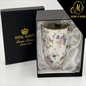 Royal Albert Single Mug – Off-White Ceramic Mug with Branded Gift Box