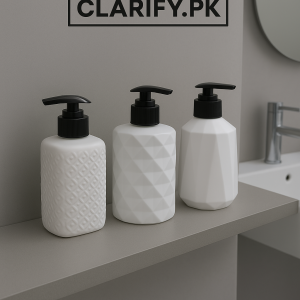 ABS Plastic Soap Pump Dispenser – Refillable Liquid Soap Bottle (Random)