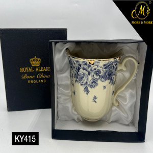 Royal Albert Single Mug – Off-White Ceramic Mug with Branded Gift Box