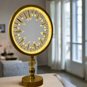 LED Metal Lamp – Modern Decorative Table Lamp for Bedroom & Living Room