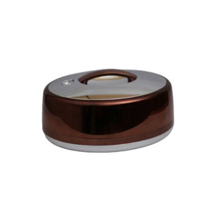 HotPot 5Ltr - Oval Choclate Silver
