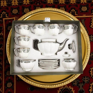 17Pcs Tea Set 2c-AB-138