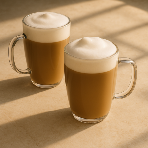 Double Wall Glass Cup – 2 Pcs (150ml)