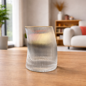 Crystal Cocktail Curve Glass - Small | 6 Pcs