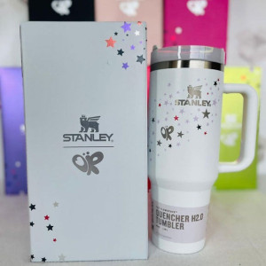 Stanley x White Olivia Rodrigo Quencher H2.O FlowStateâ„¢ Tumbler | 40 OZ