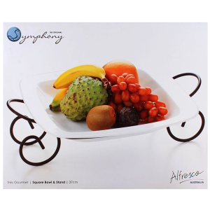 Symphony Square Bowl With Rack