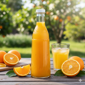 Limon Lumine Elegance Glass Bottle 1000ml – Premium Water & Beverage Bottle | Adornia.pk