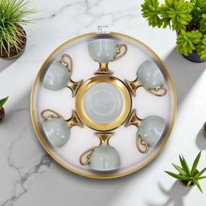 6pcs Cup Saucer Gary-C 8c-MG310