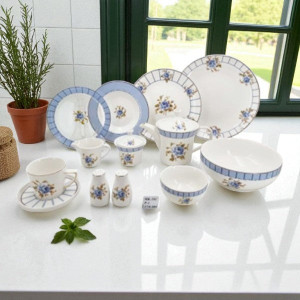 Dinner Set 1c (MK191) – Elegant Full Crockery Collection | Premium Ceramic Tableware